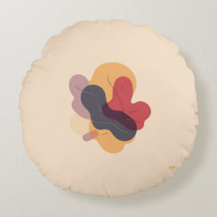 Colorful Abstract Throw Pillow