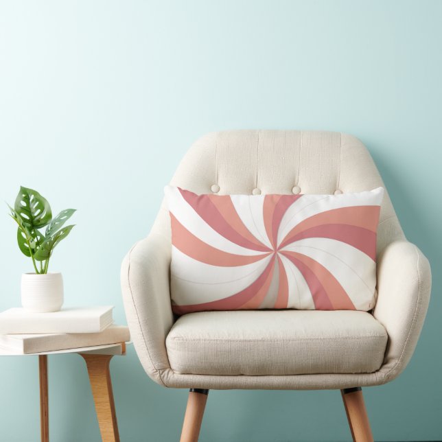 Colorful Abstract Throw Pillow (Chair)