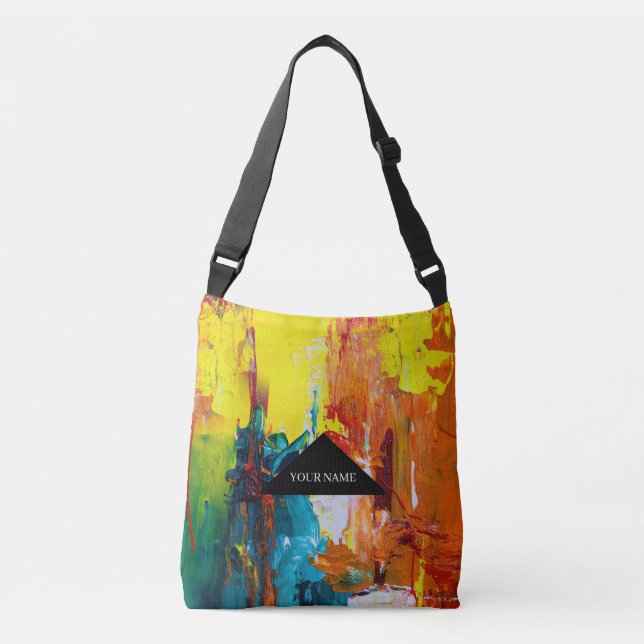 COLORFUL ABSTRACT Tote BAG (Front)