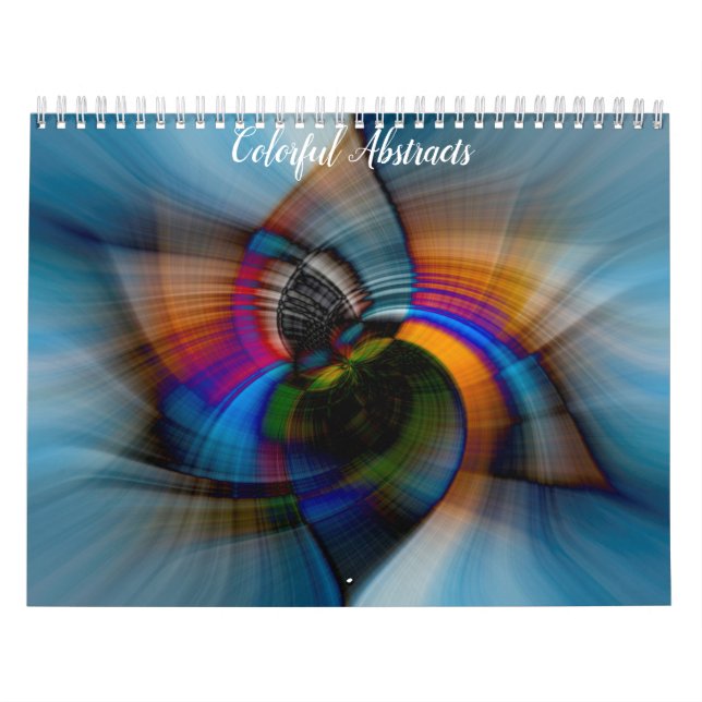 Colorful Abstracts Calendar (Cover)