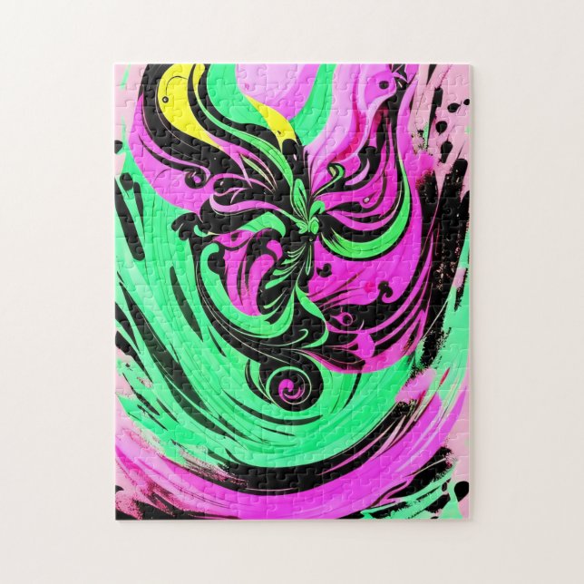 Colorful Abyss Puzzle – 252 Pieces (Vertical)