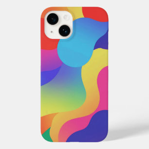 Colorful Amorphous Shapes Case-Mate iPhone 14 Case