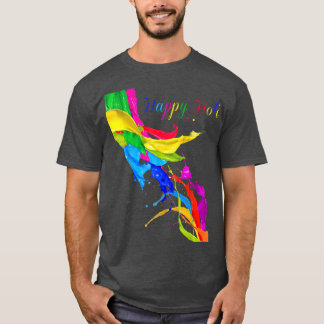 Colorful And Vibrant Holi T  T-Shirt
