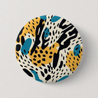 Colorful Animal Print 06 6 Cm Round Badge