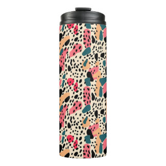 Colorful Animal Print 10 Thermal Tumbler