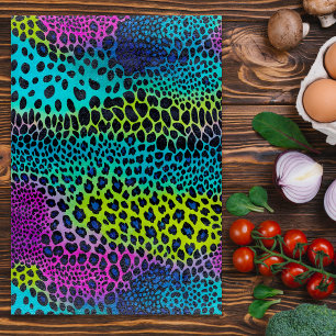 Colorful Animal Print Art Chopping Board