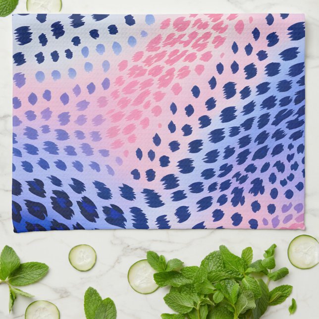 Colorful Animal Print Art Kitchen Towel (Creator Uploaded)