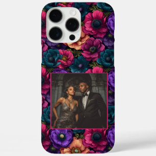 Colorful Anniversary Gift Anemones Floral Custom iPhone 16 Pro Max Case