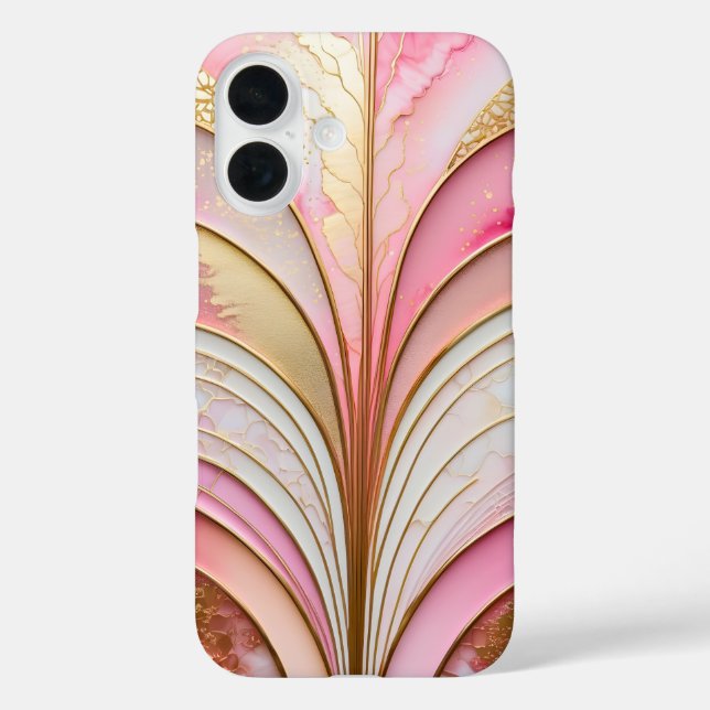 Colorful Art Deco iPhone Case (Back)