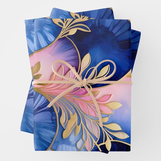 Colorful Art Deco Wrapping Paper Sheets (Creator Uploaded)