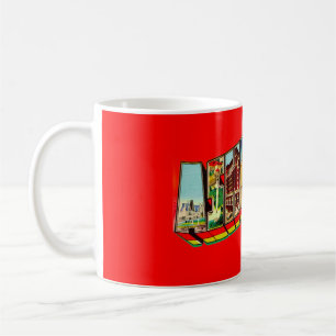 Colorful Asheville NC Mug