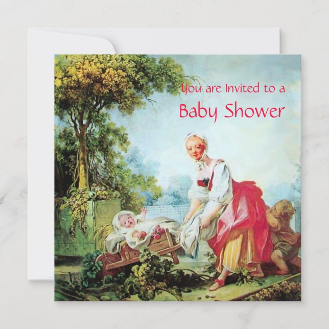 COLORFUL BABY SHOWER INVITATION (Front)