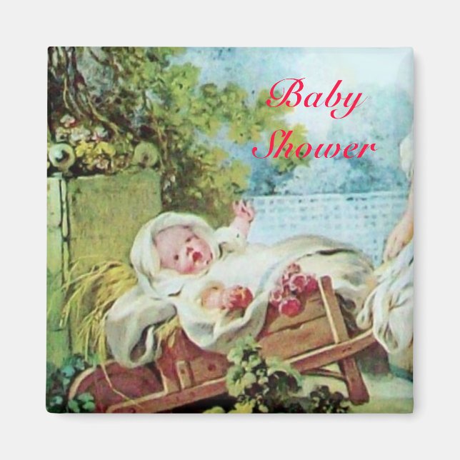 COLORFUL BABY SHOWER MAGNET (Front)