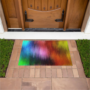 Colorful Background Pattern Doormat