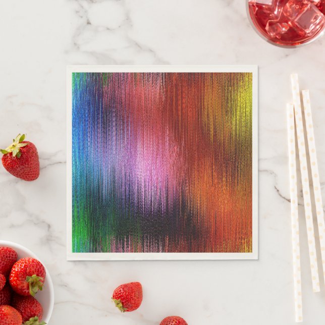 Colorful Background Pattern Napkin (Insitu)