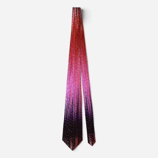Colorful Background Pattern Tie (Front)
