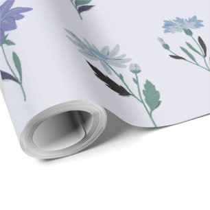 Colorful Balloons and Confetti Happy Birthday Wrapping Paper