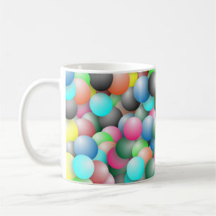 Colorful Balloons Banner Coffee Mug