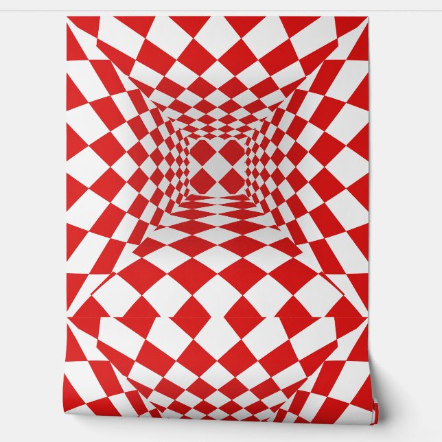 Colorful Bauhaus Geometric Pattern Design  Wallpaper (Unrolling)