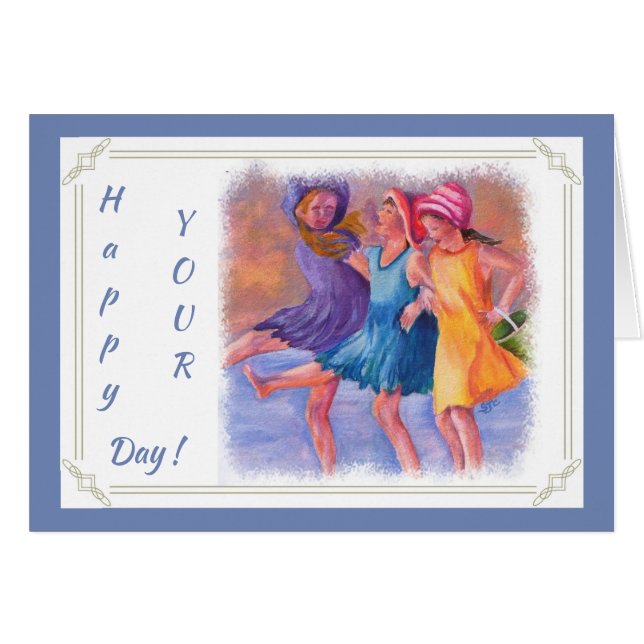 COLORFUL BEACH GIRLS (Front Horizontal)