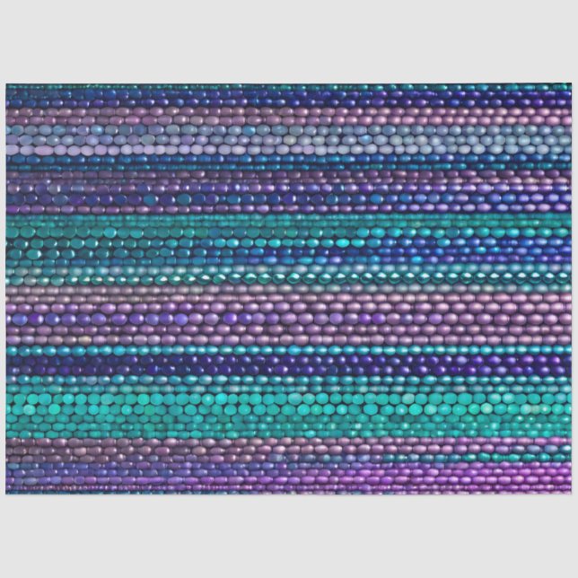 Colorful Bead Art Tissue Paper (Front)