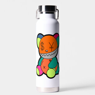 Colorful bear water bottle