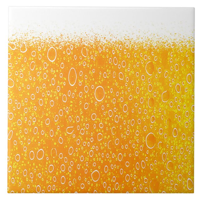 Colorful beer ceramic tile (Front)