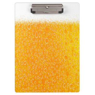 Colorful beer clipboard
