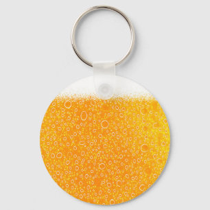 Colorful beer key ring
