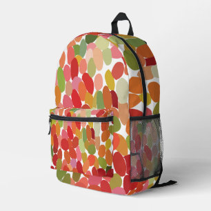 Colorful Berries Fruit Printed Backpack