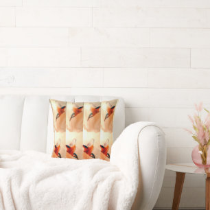 Colorful Bird Pattern Kingfishers Cushion
