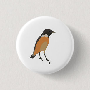 Colorful Birds Songbird 3 Cm Round Badge