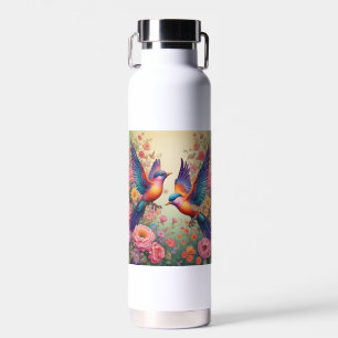 Colorful Birds Water Bottle