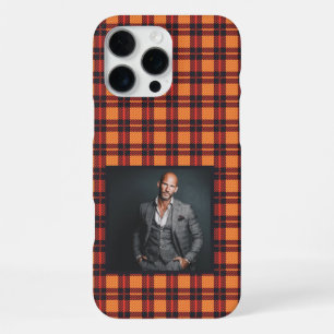 Colorful Birthday Gift For Wife Plaid Pattern iPhone 16 Pro Max Case