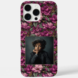 Colorful Birthday Party Gardenias Floral Custom iPhone 16 Pro Max Case