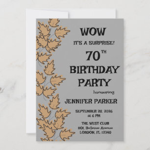 Colorful Birthday party Invitation
