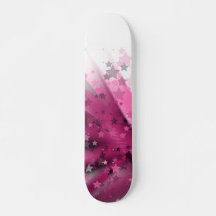 Colorful Blast of Stars Skateboard
