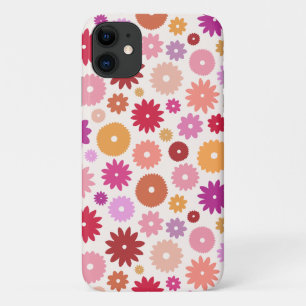 Colorful Blooms Pattern iPhone 11 Case