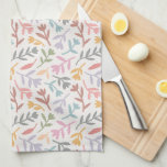 Colorful Boho Floral Tea Towel<br><div class="desc">A colorful and fresh floral design,  great for spring and summer decor.</div>