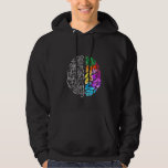 Colorful Brain Engineering Science Hoodie<br><div class="desc">Neurodiversity Awareness Gift Art. Colorful Brain Engineering Science.</div>