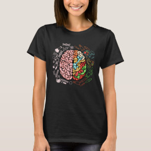 Colorful Brain Science Neuroscience Neurologist T-Shirt