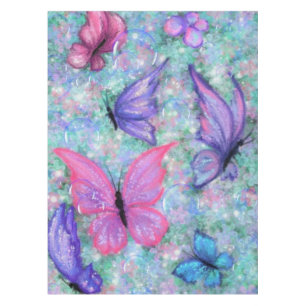 Colorful Butterflies Flying - Joy Tablecloth