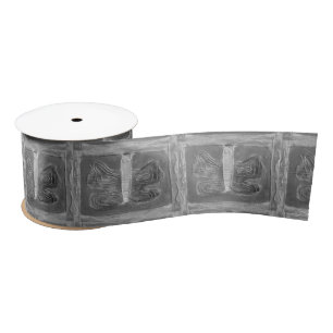 Colorful Butterfly Filter Basic Satin Ribbon