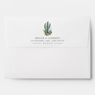Colorful Cacti   Desert Theme   Envelope