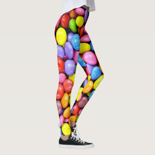 Colorful Candy Pieces Leggings