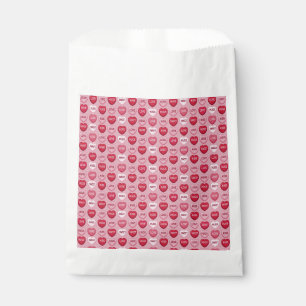 colorful candy Valentine's day heart pattern Favour Bag