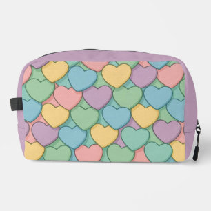 colorful candy Valentine's day heart pattern Two-T Dopp Kit