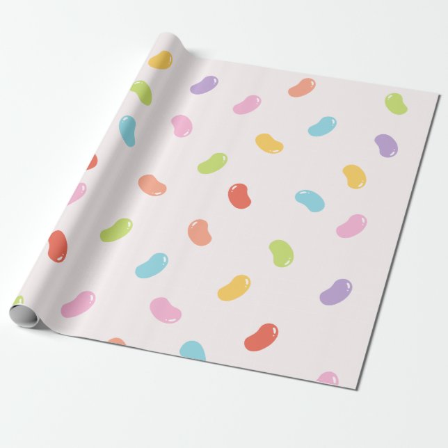 Colorful Candy Wrapping Paper (Unrolled)