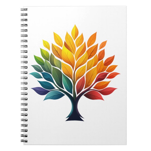 Colorful Canopy Notebook (Front)