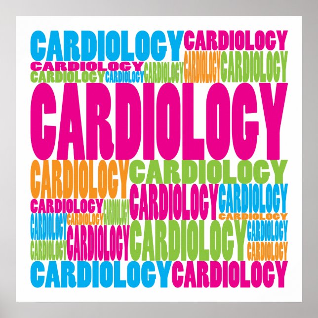 Colorful Cardiology Poster (Front)